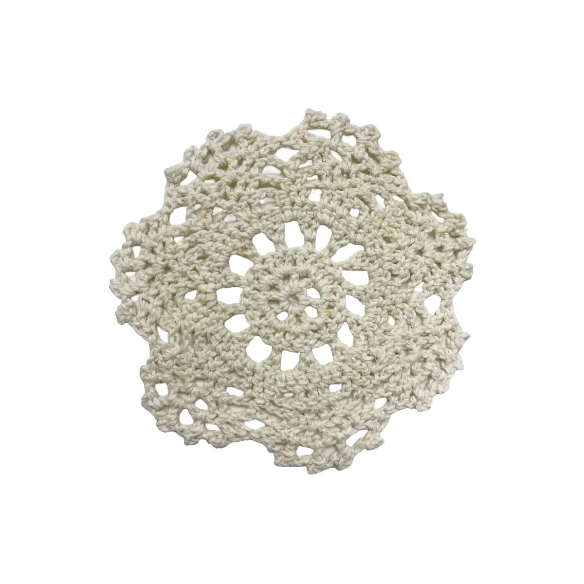 Round Crochet Coaster – Handmade Charm for Your Table!