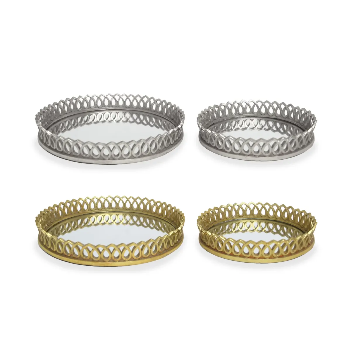 Crown Mirror Tray