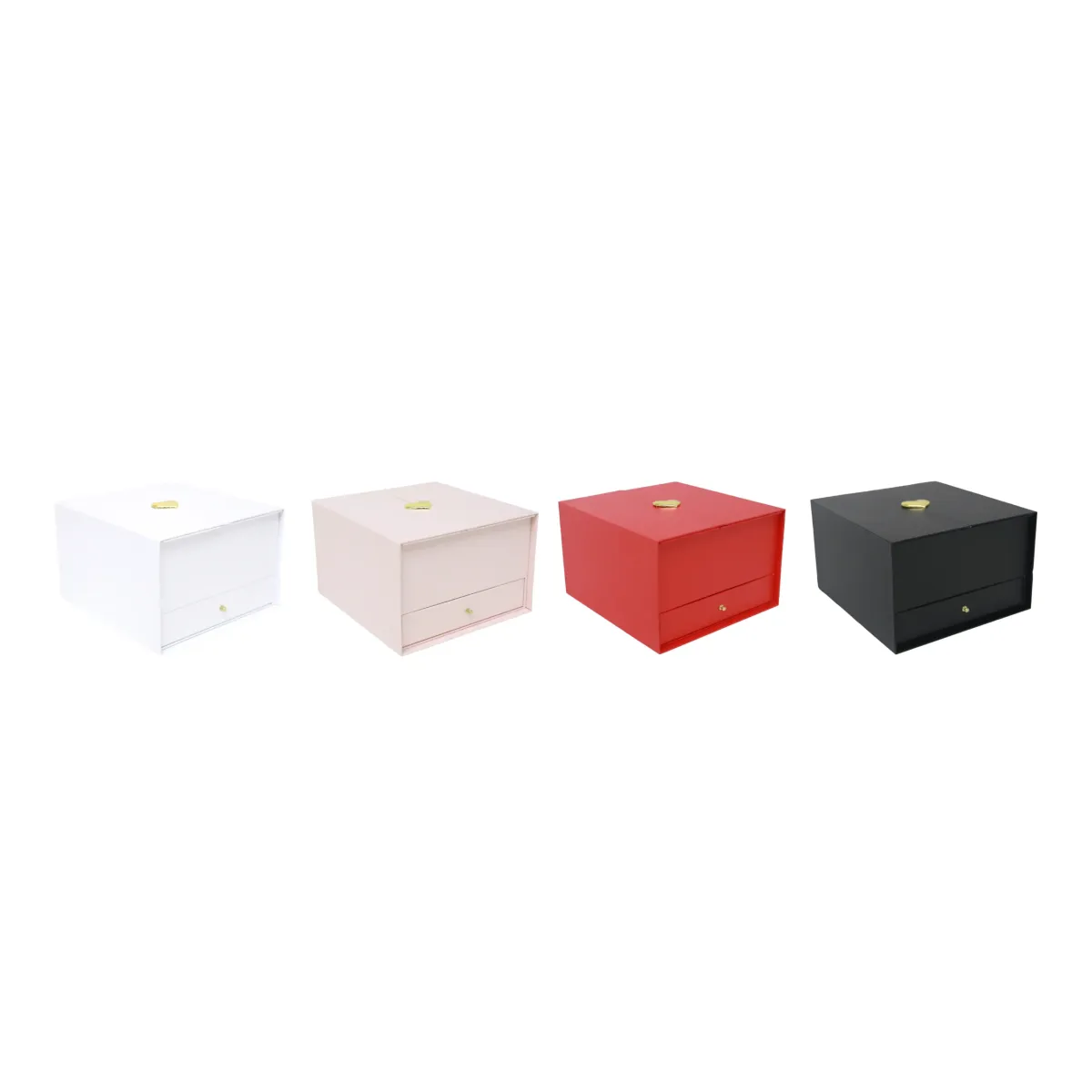 Open Heart Box with Drawer