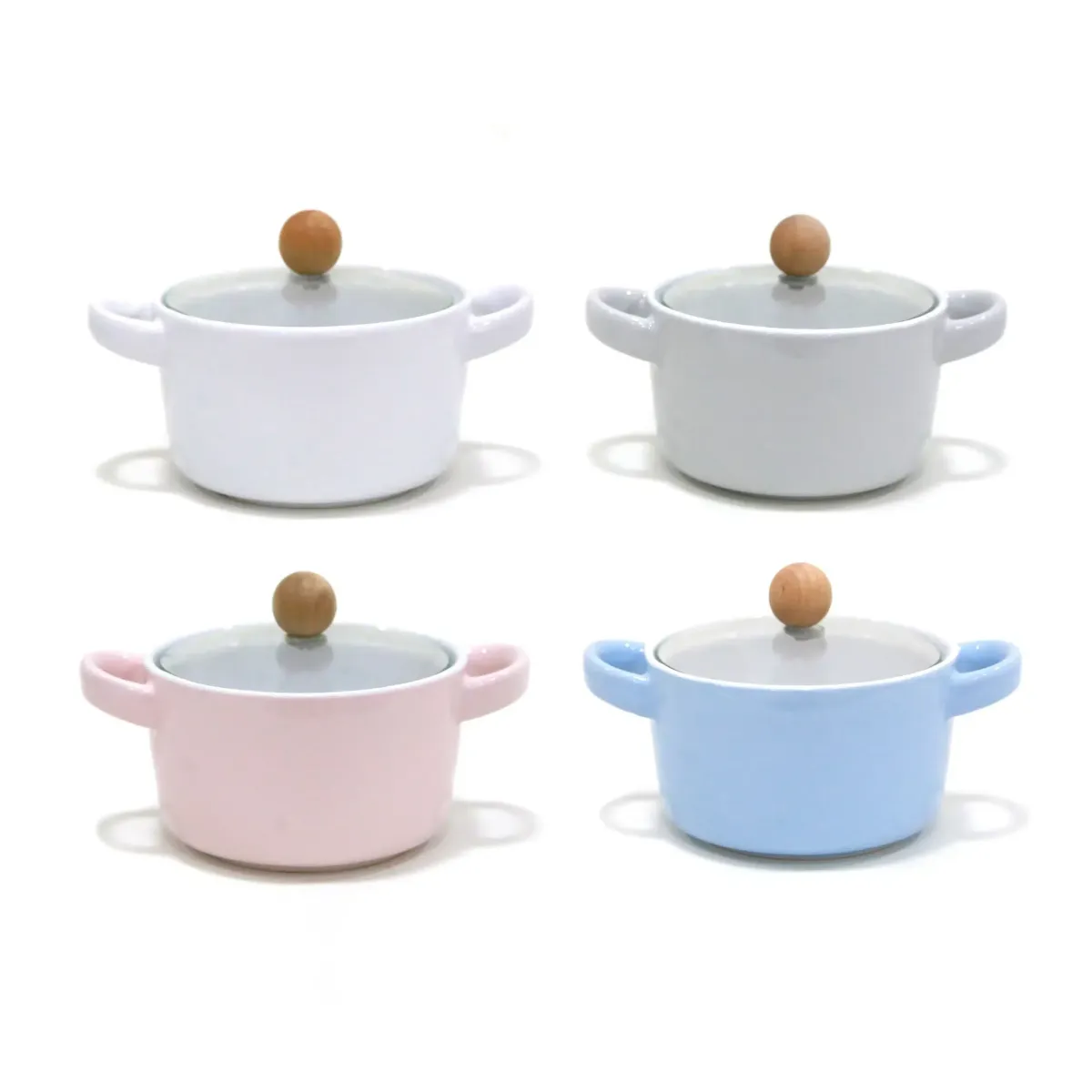 Round Glass Covered Casserole – 17×12×11 cm with Lid