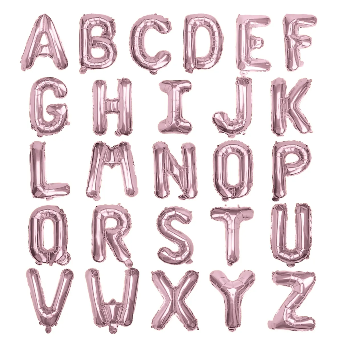 Rose Gold Letter Balloon