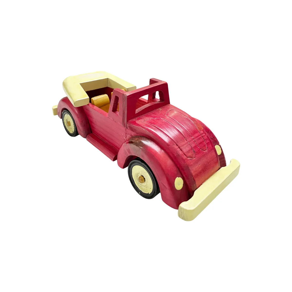 Wooden Standing Car