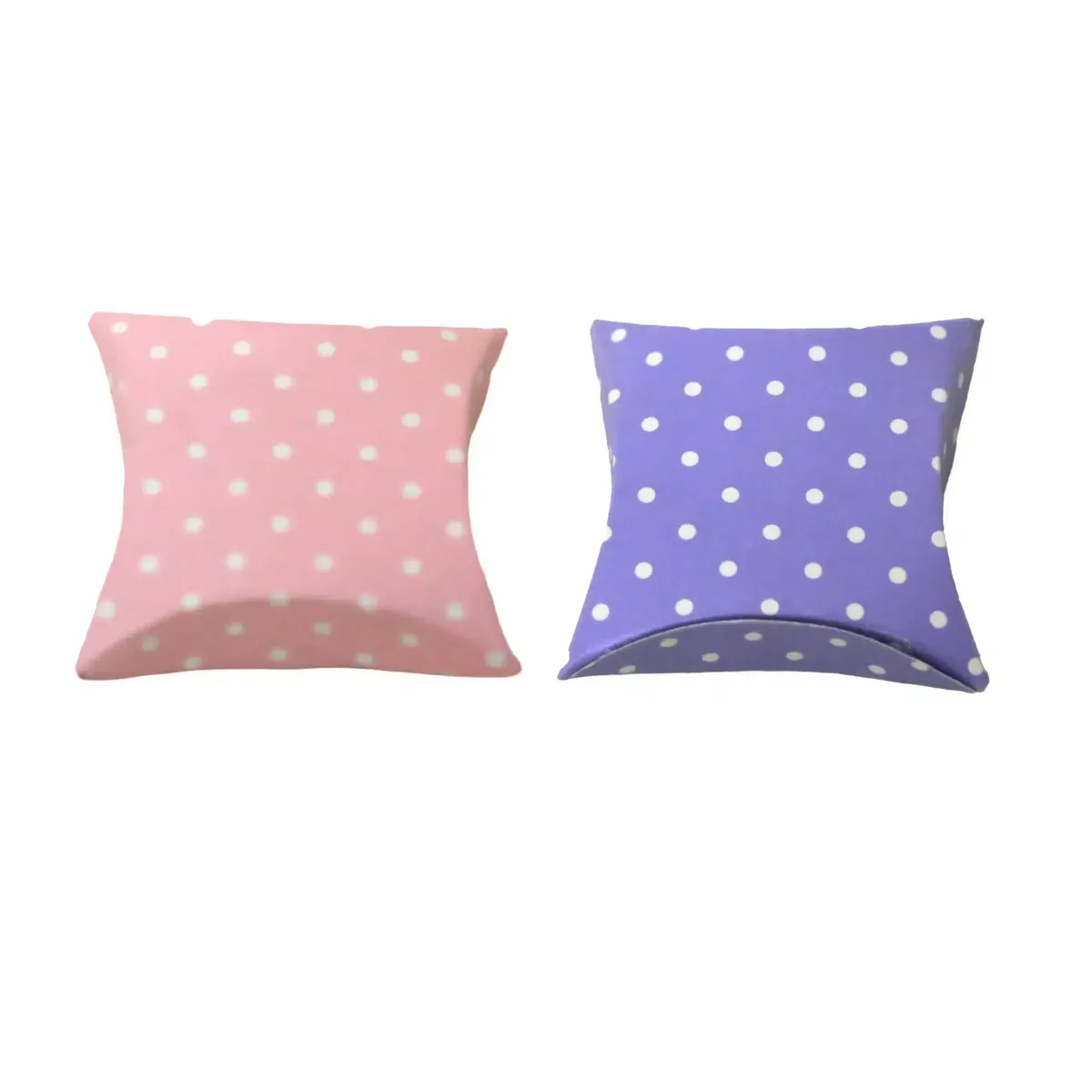 Dotted Folded Pillow Box