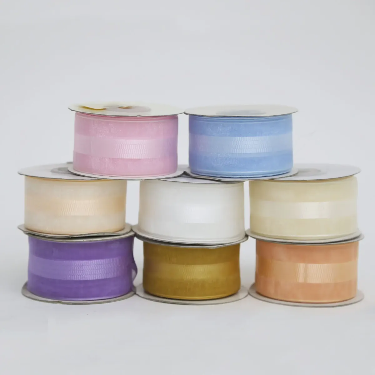 Middle Pattern Organza Ribbon