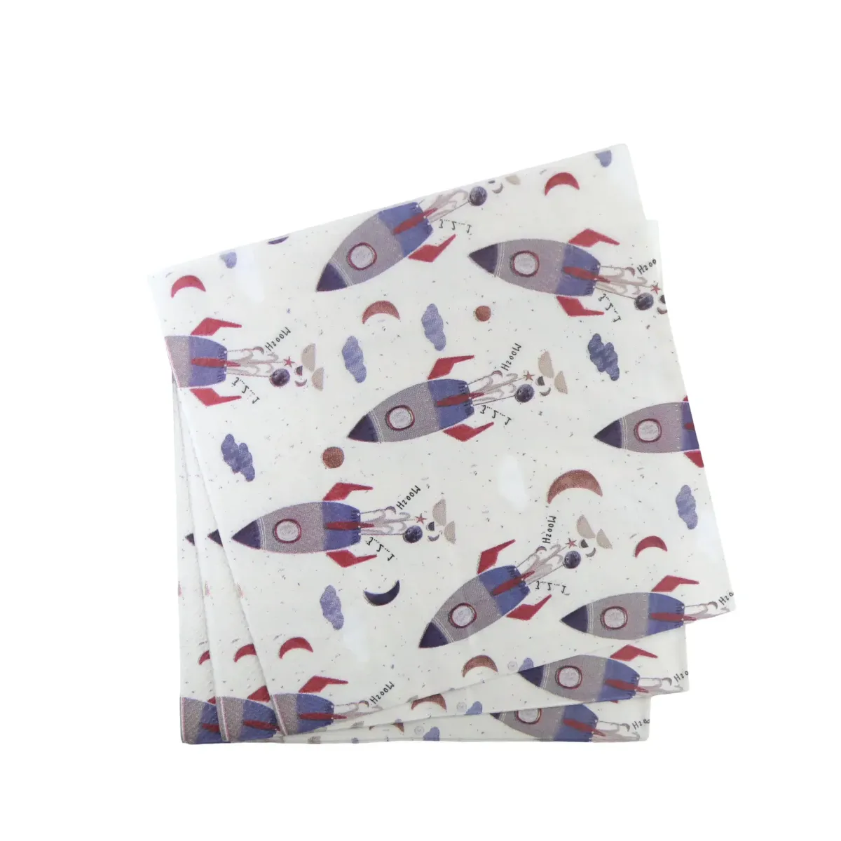 Spaceship Party Napkins – Kids Party Table Napkins