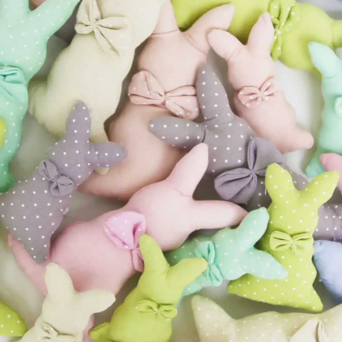 Rabbit Plush With Necktie