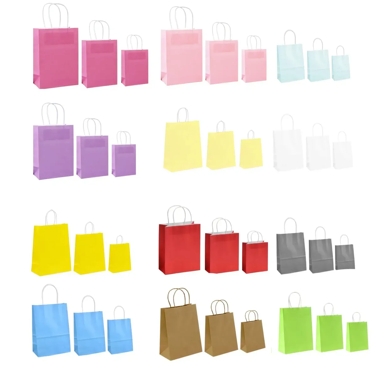 Colored Paper Bag