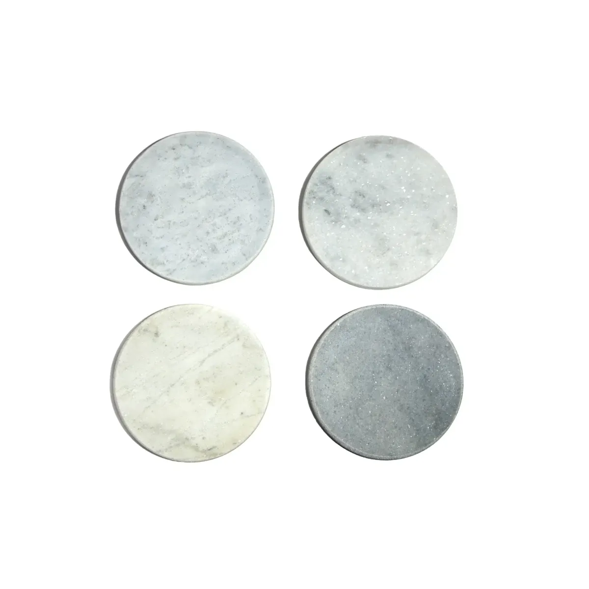 Round Coaster Set of 4 – Stylish Drink Protectors