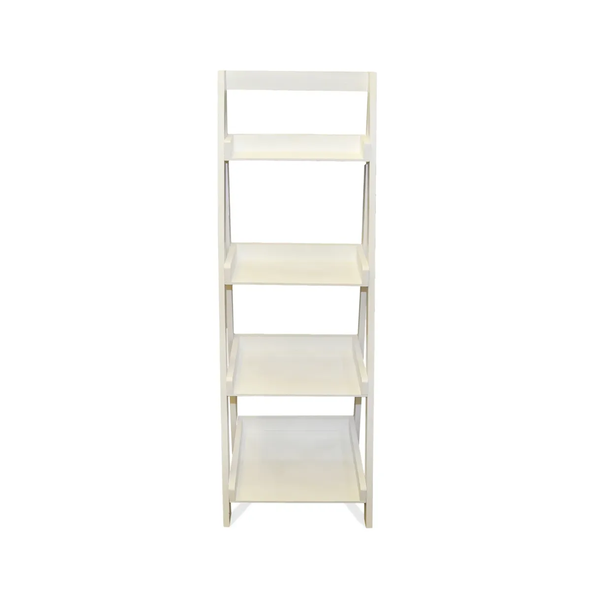 Four Floors Wooden Stand | 4‑Tier Wooden Storage Shelf Rack