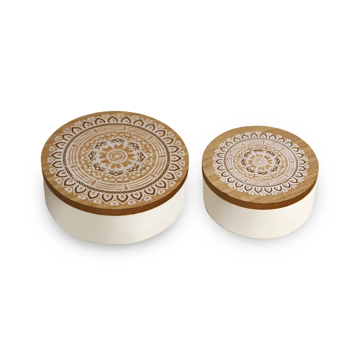 Round Dream Catcher Wooden Box