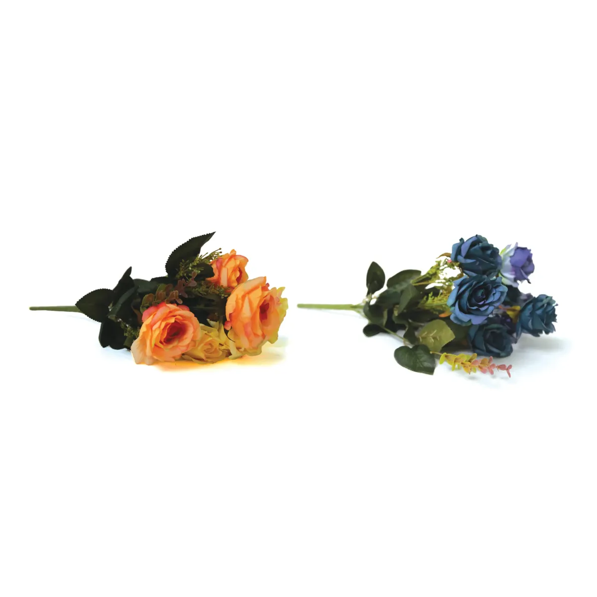 7 Heads Moly Flower Bunch – Green Leaves Decor