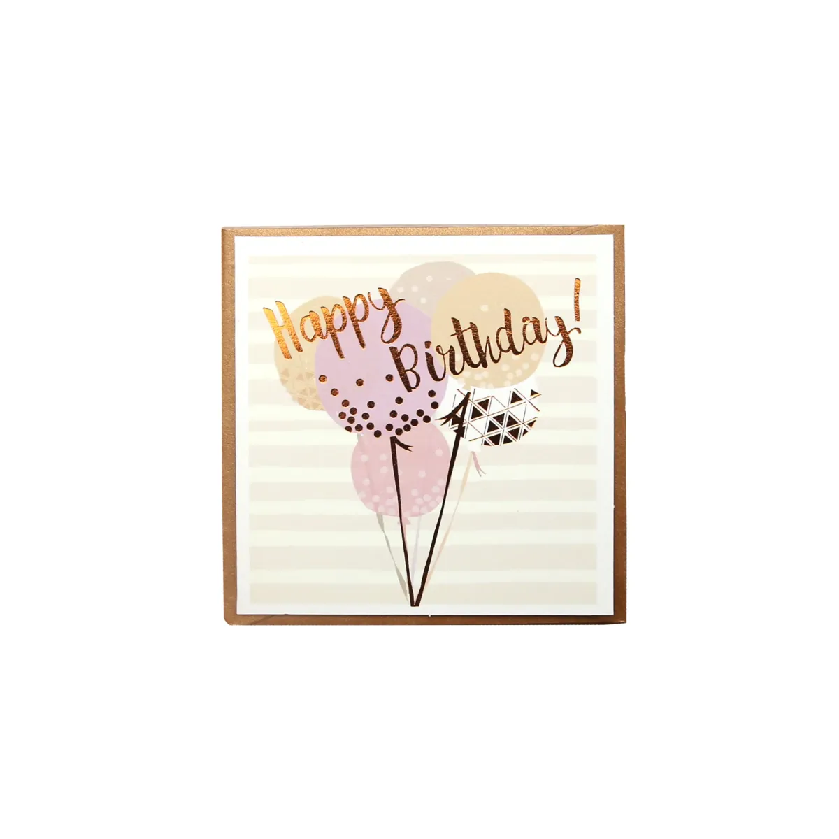 “Happy Birthday” with Balloons Gift Card – Float Your Wishes!