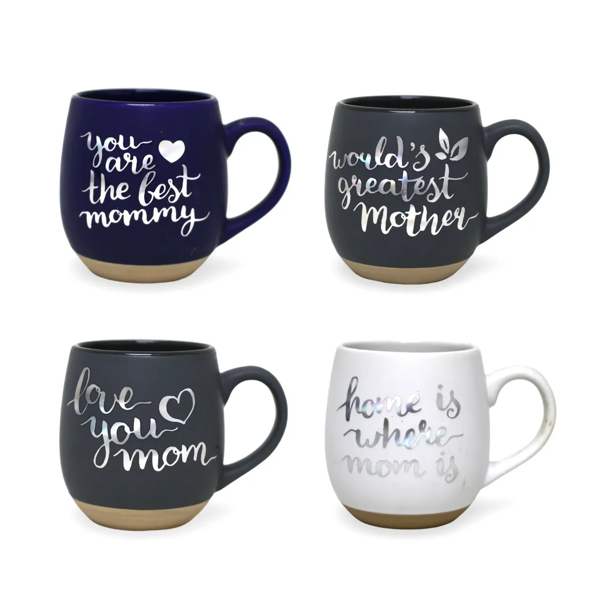 Mother’s Day Design Oval Ceramic Mug – Mother’s Day Collection Seasonal Souvenir Tea & Coffee Set