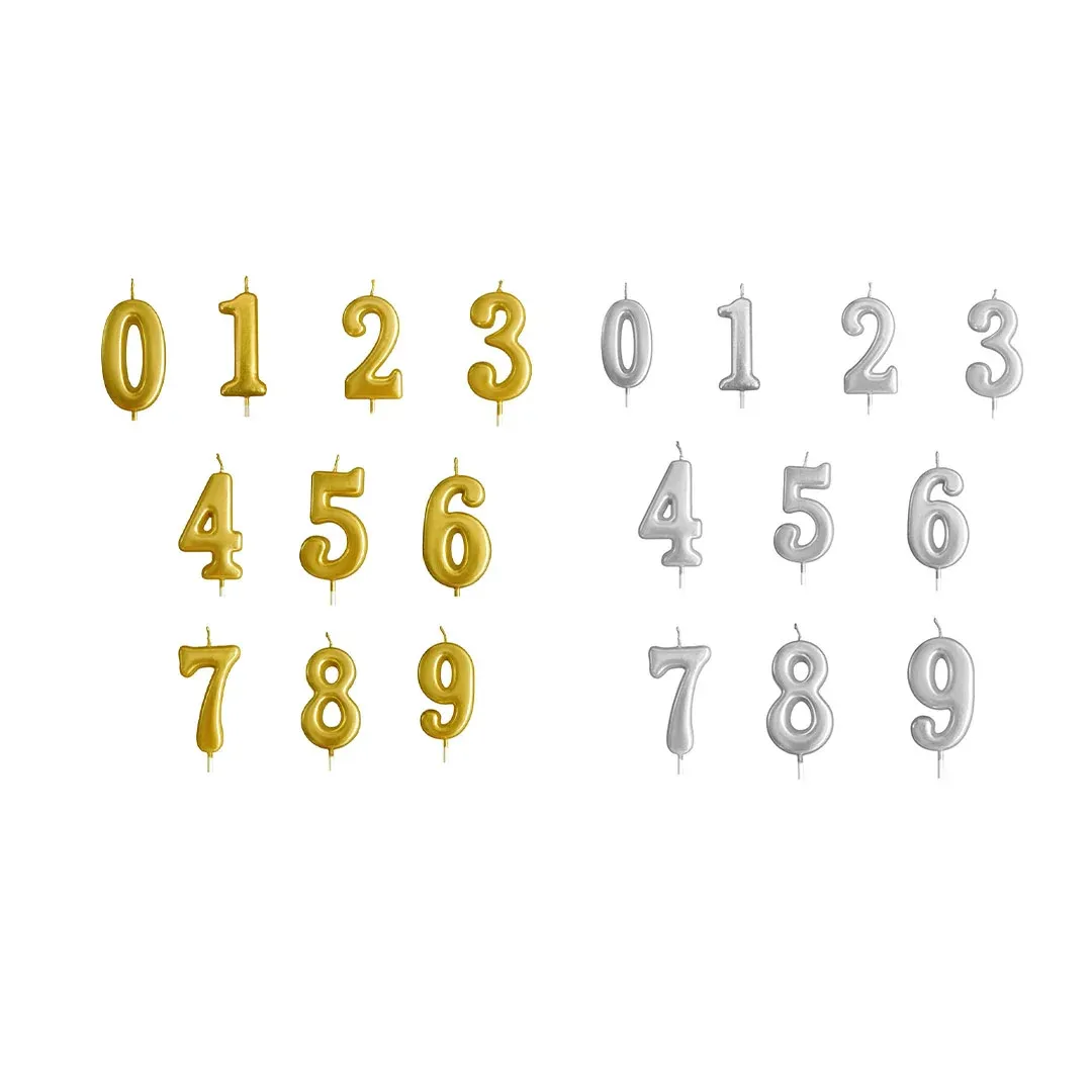 Pick Style Number Party Candle – Mark Milestones with Personalized Charm!