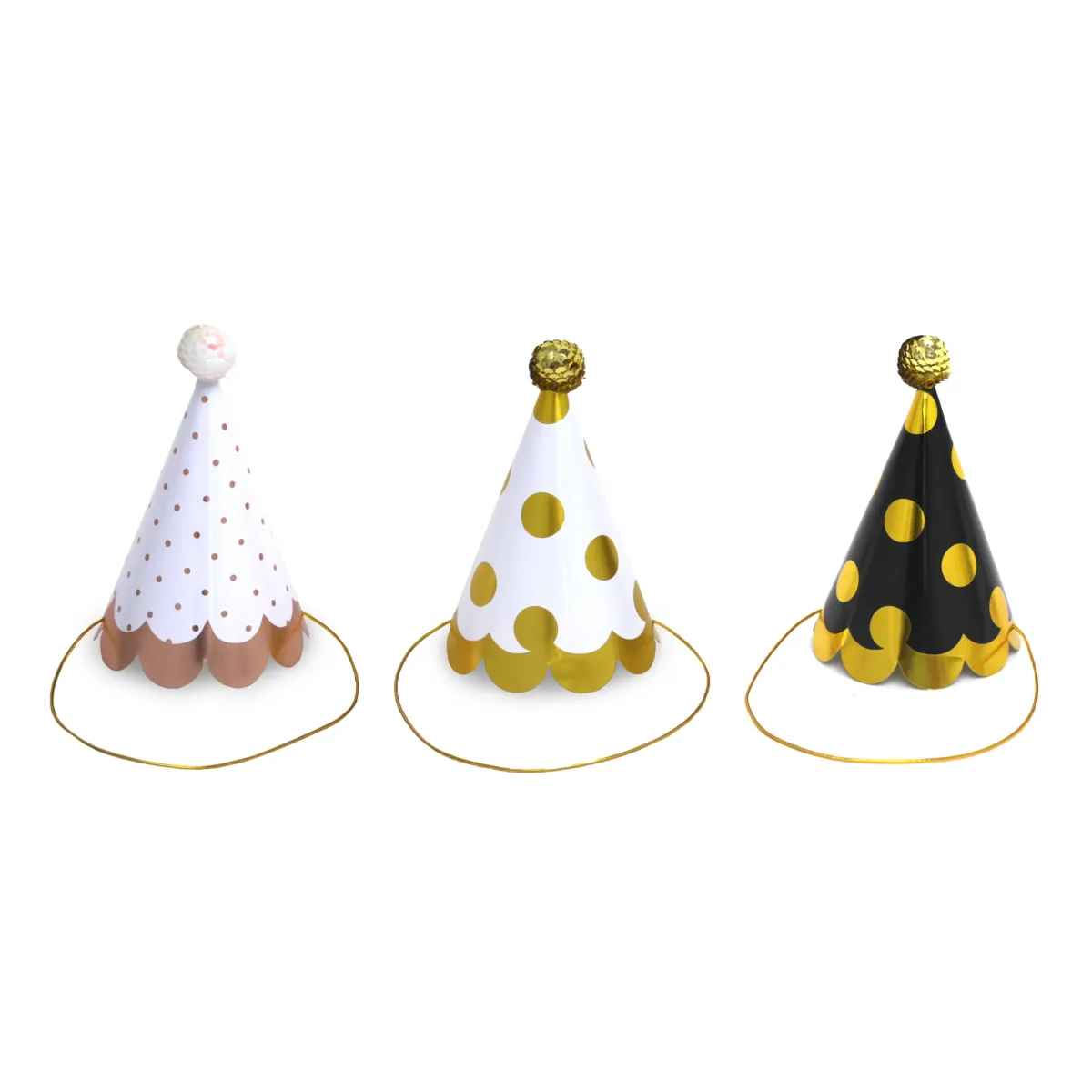 Dotted Carton Hat – Polka-Dot Fun for Every Party!