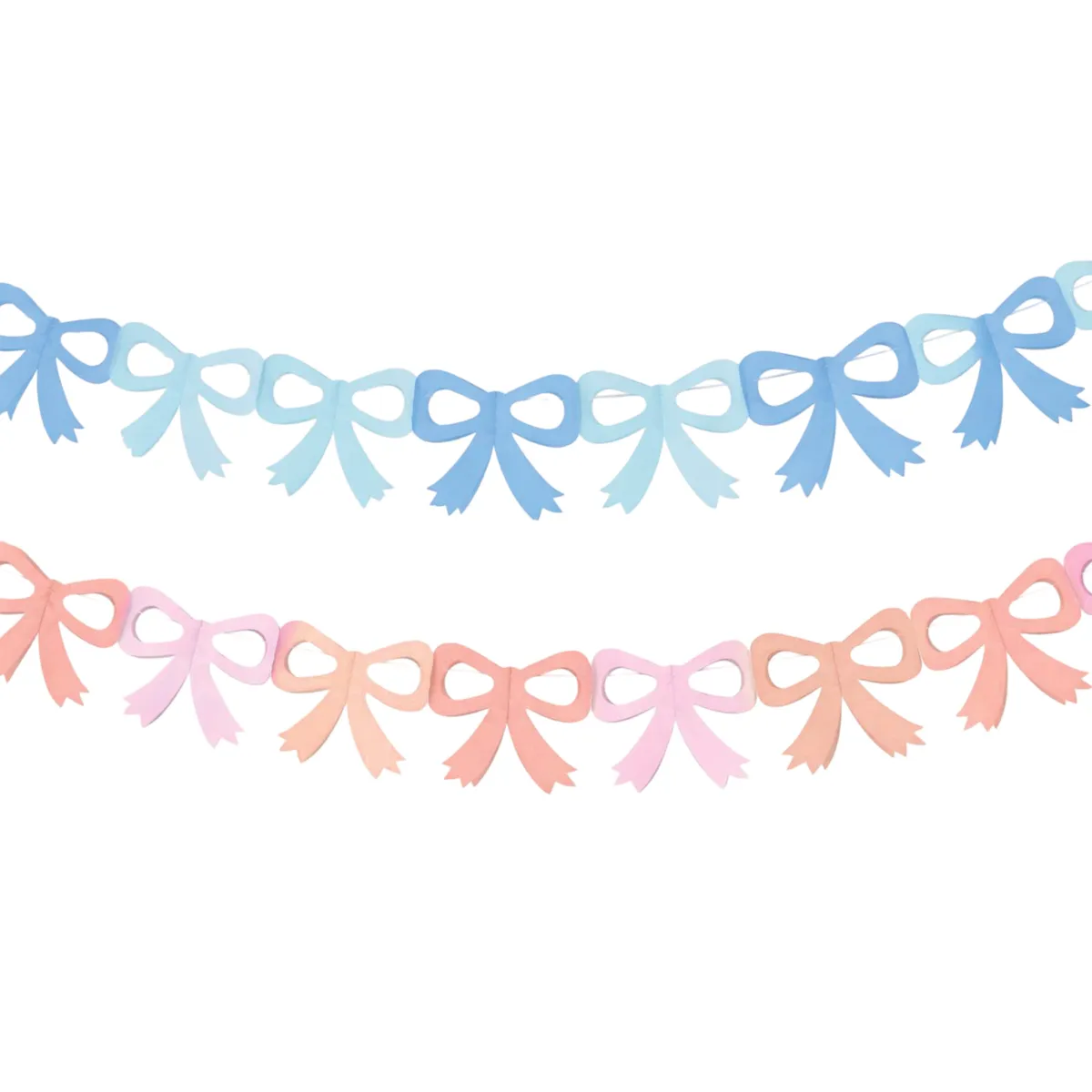 Ribbon Paper Banner – Party Decoration Garland