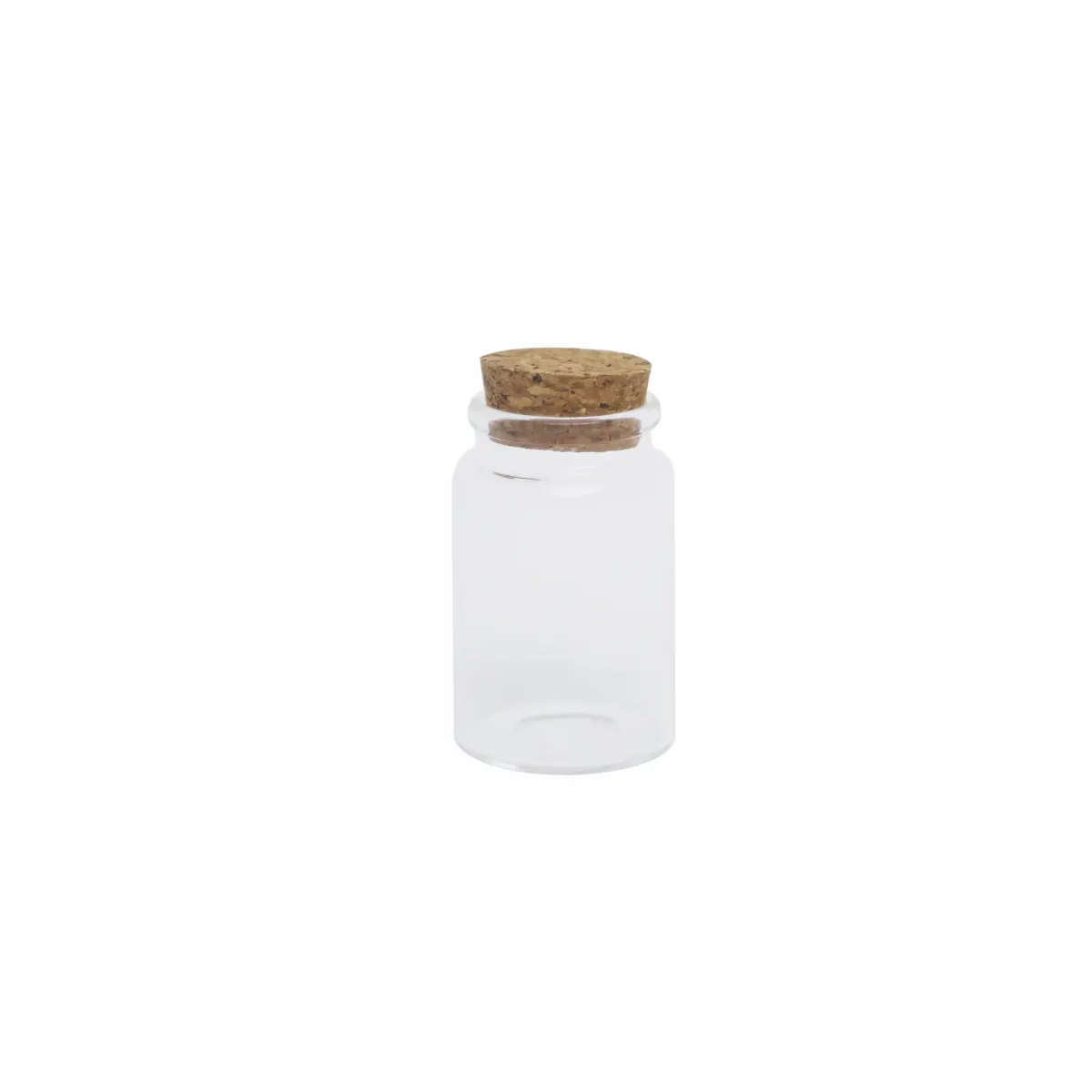 Corked Glass Jar Set