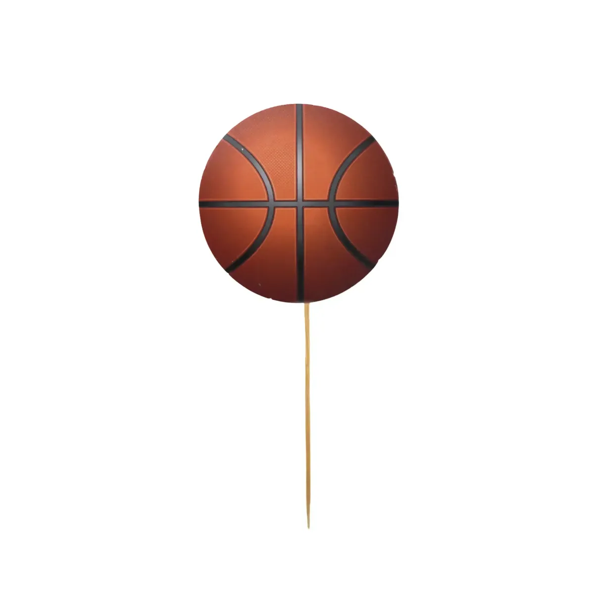 Basketball Cake Picks for Sports Party Decorations