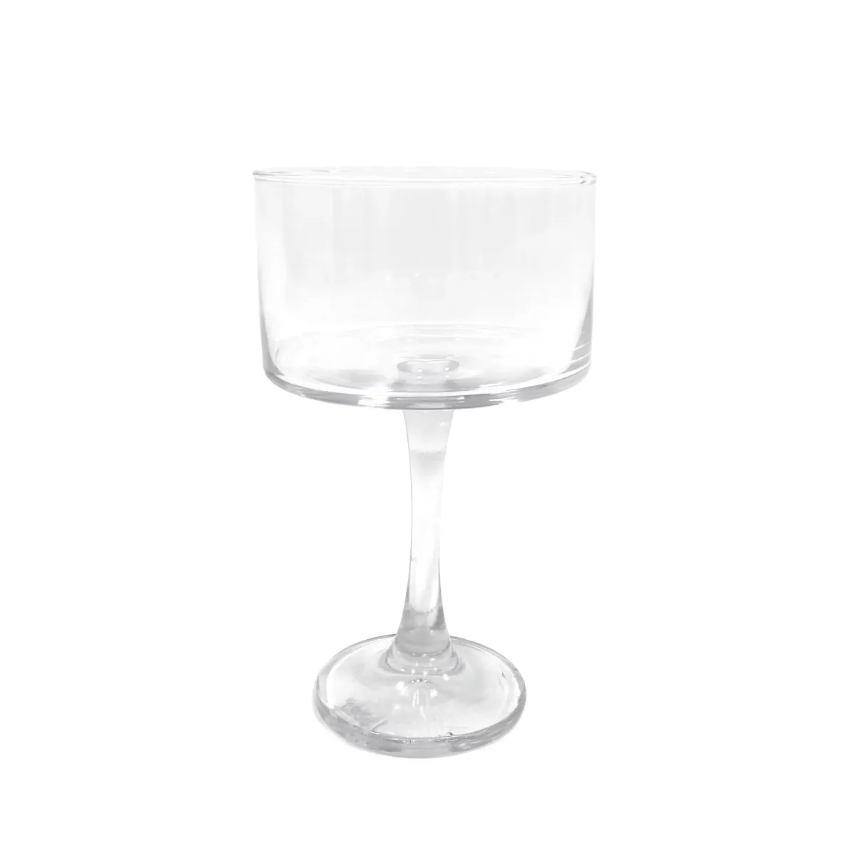 Clear Decorative Glass Bowl W/Base