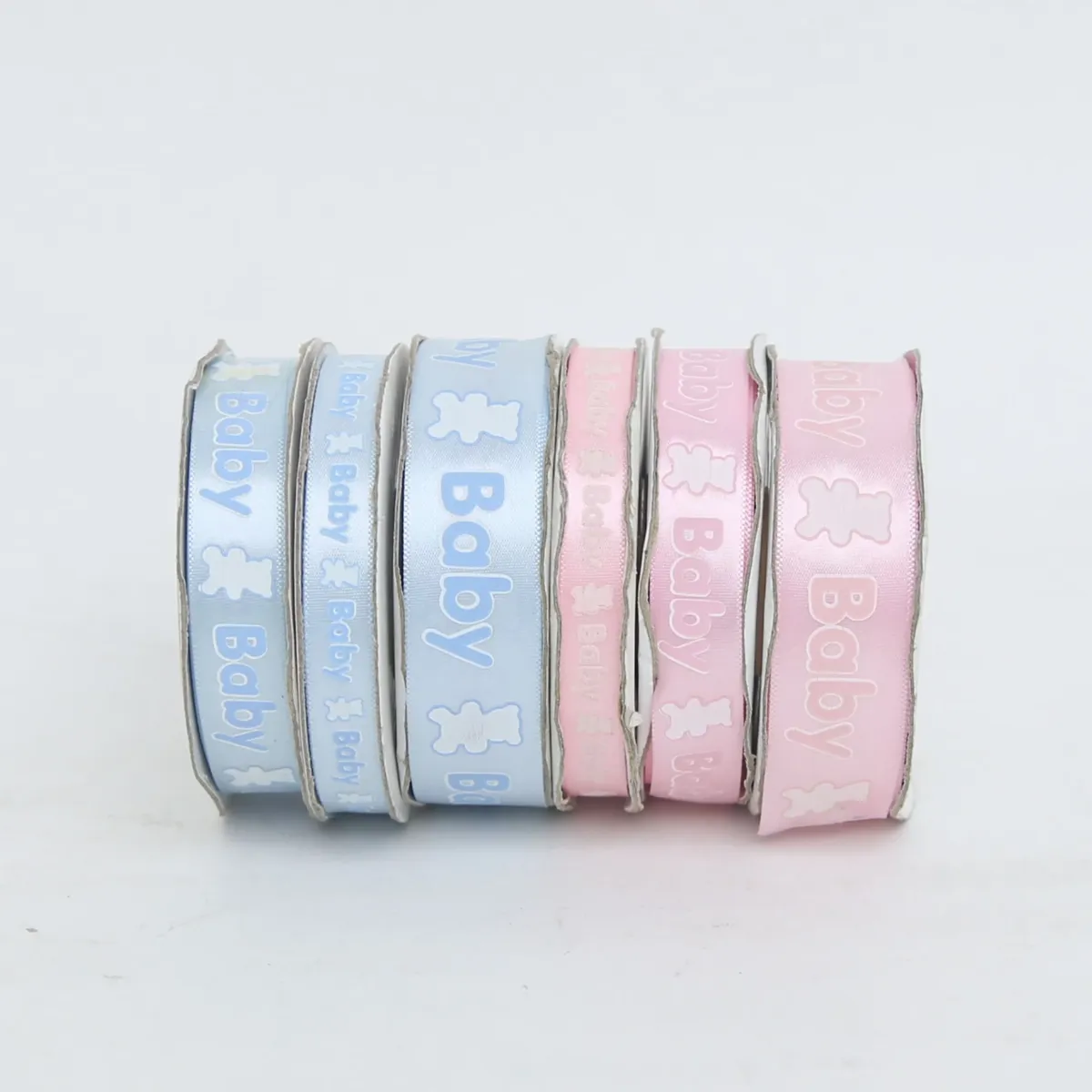 Baby Satin Ribbon – 2.22 cm × 25 m Pastel Craft Tape