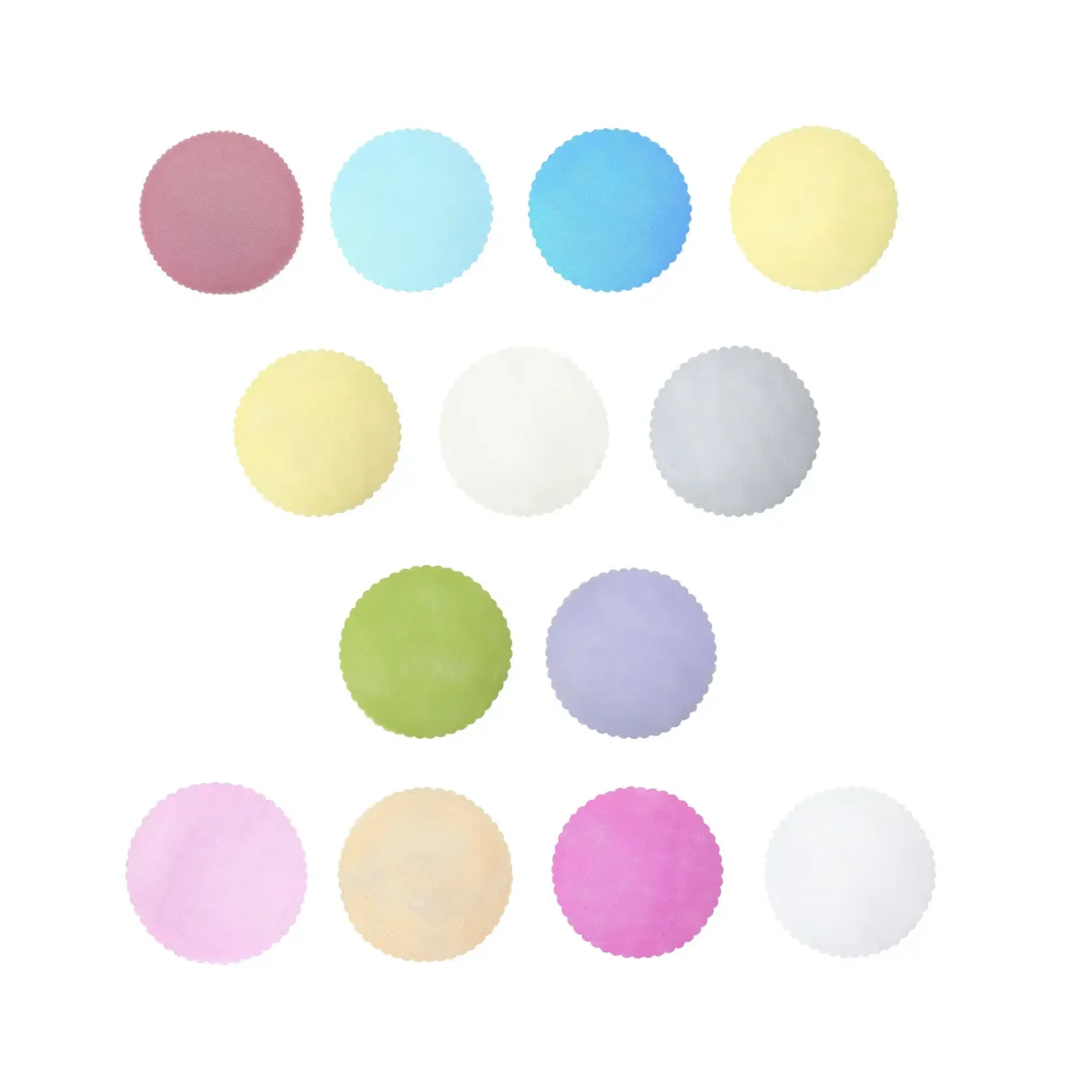 Plain Round Organza Tulle