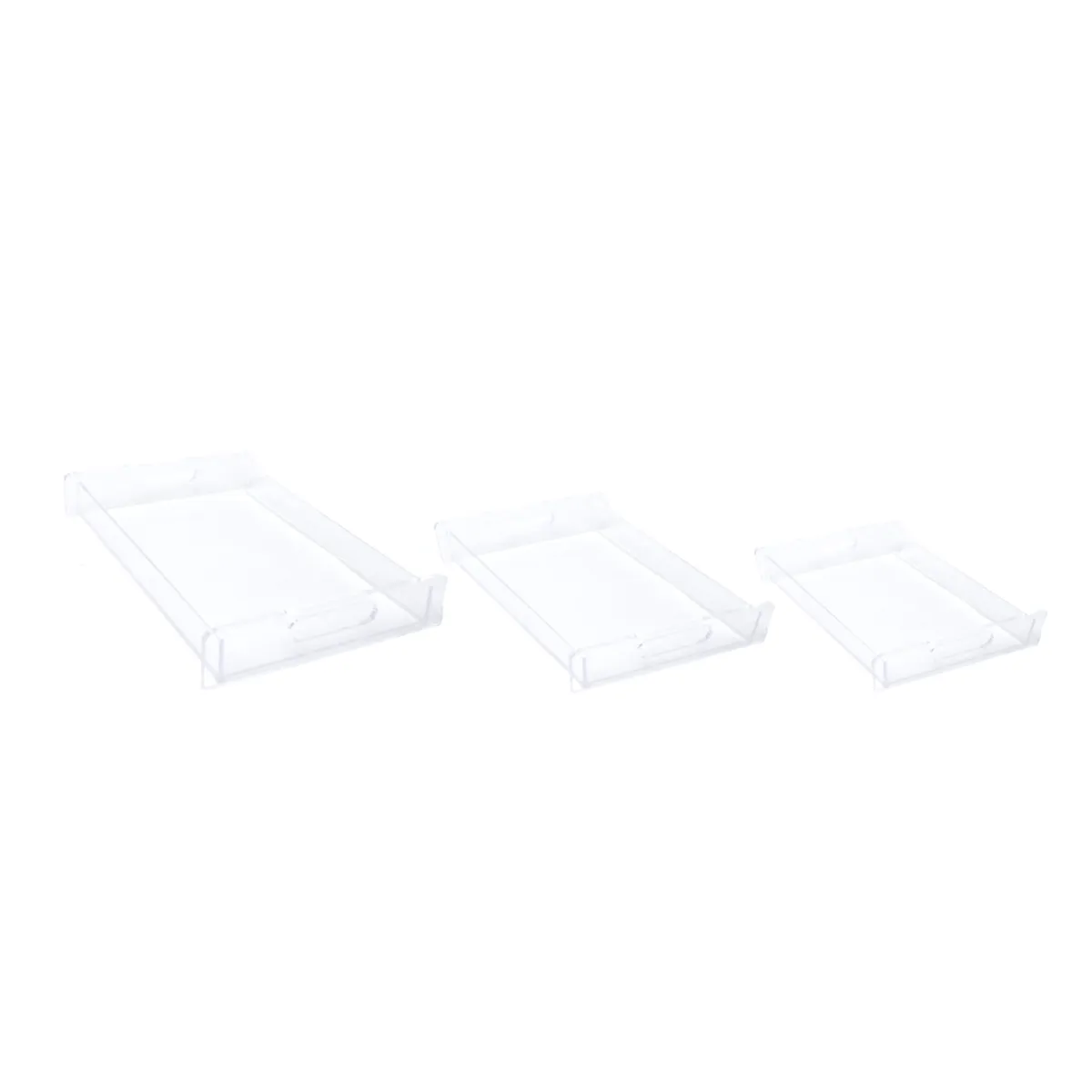 Thick Clear Rectangle Acrylic Tray Display Tray