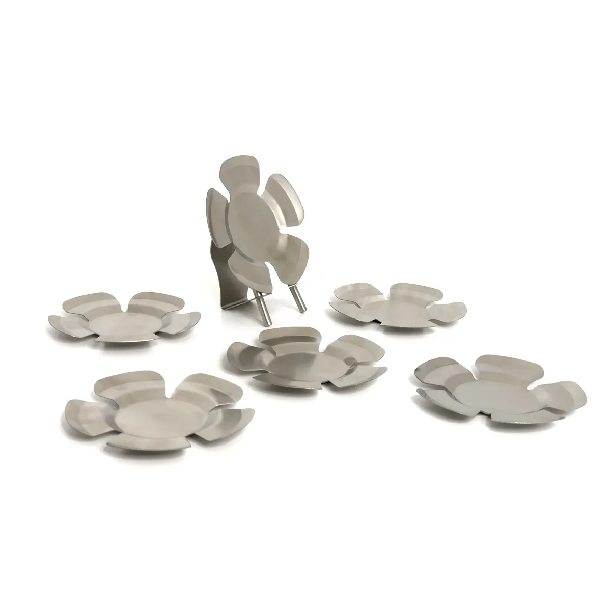 Stand Flower Type Coasters