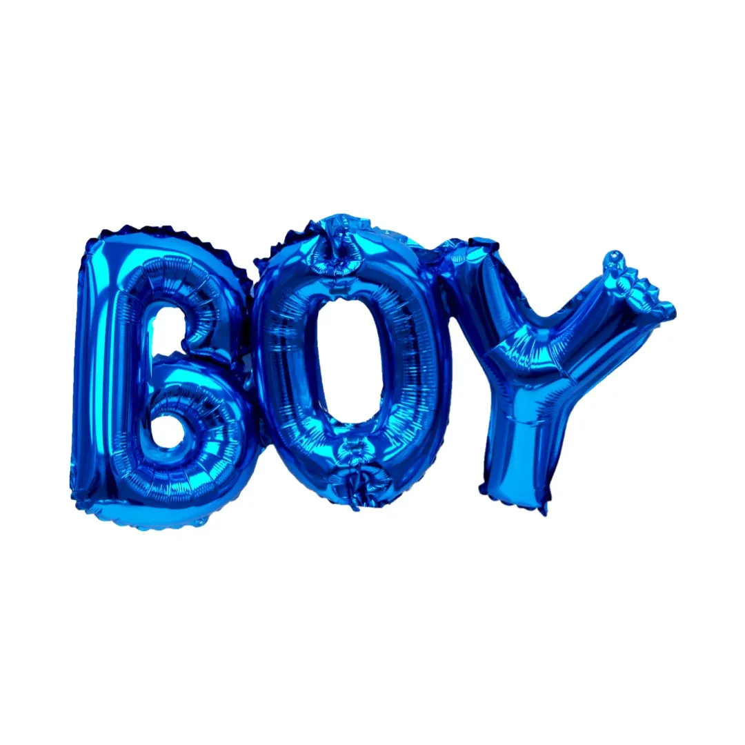 “Boy” Helium Balloon – Celebrate Your Little Prince with Joy!