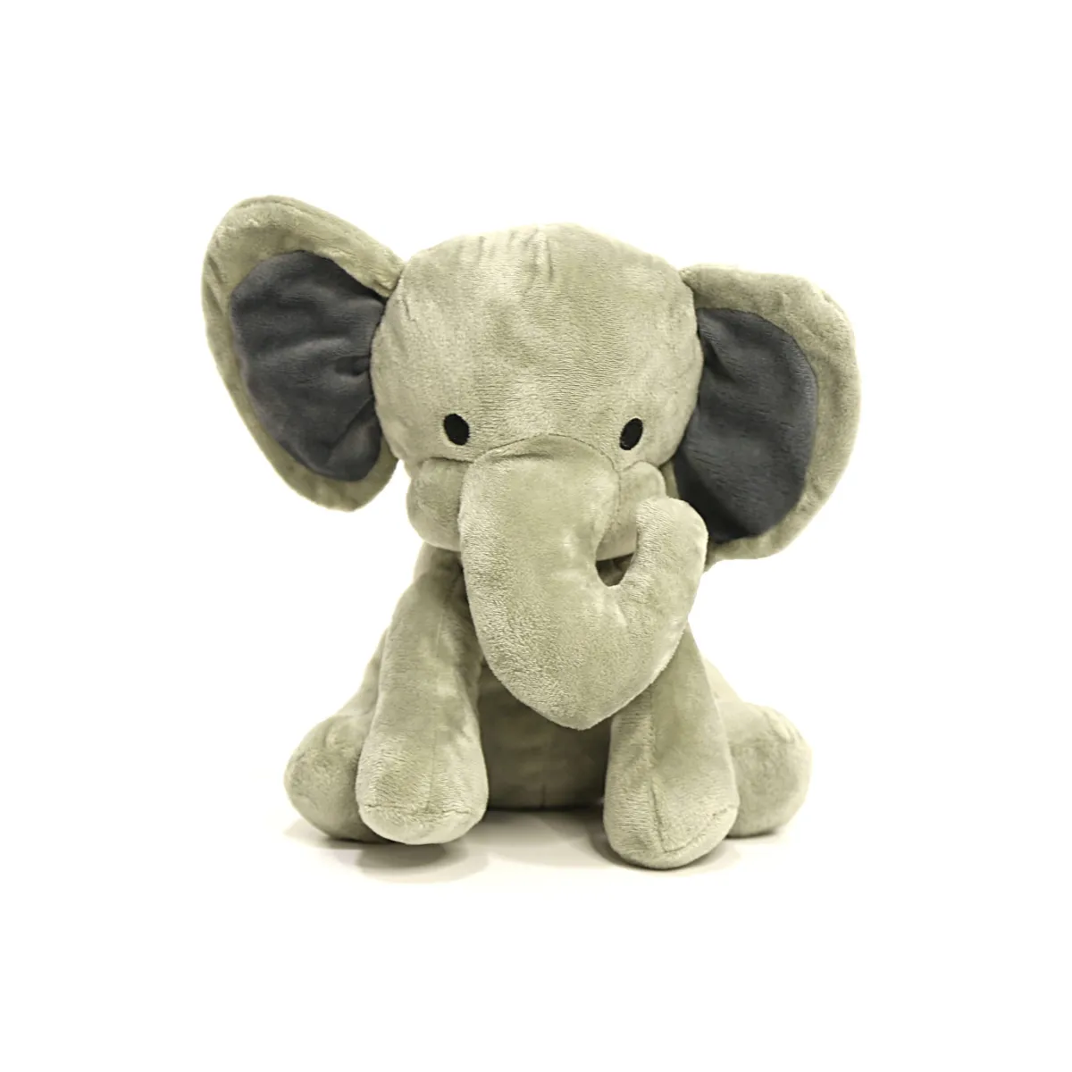 Baby Elephant Sitting Plush – Soft Cuddle Buddy
