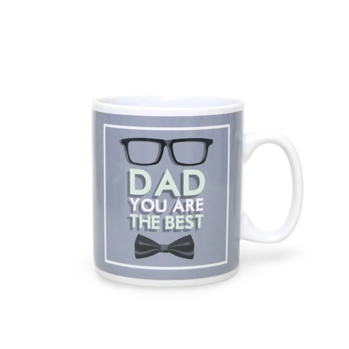 Unique Fathers Day Ceramic Mug Gift for Dad – Customizable Coffee Cup with Heartfelt Design – Ideal Birthday & Anniversary Present