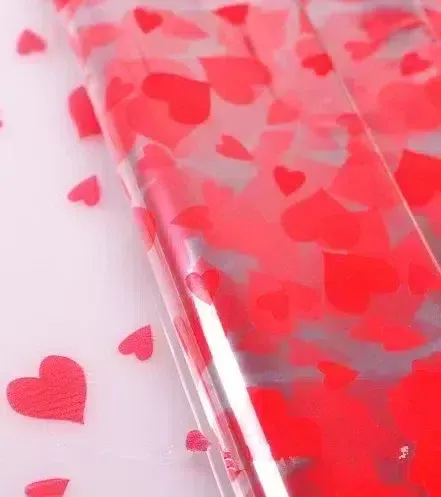 Red Heart Cellophane Wrapping Roll