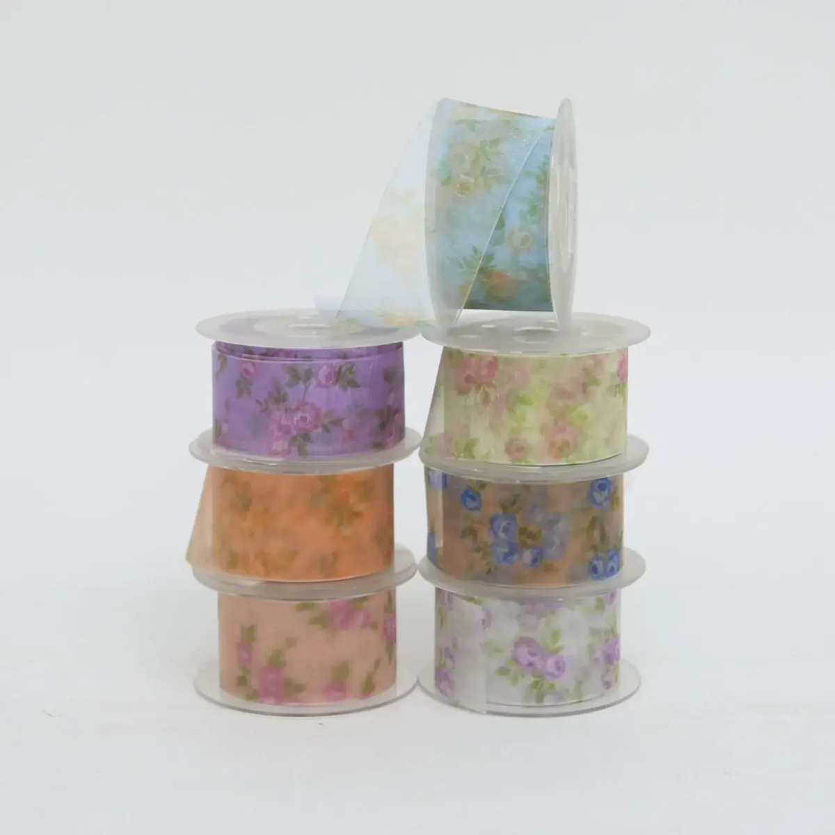 Roses Organza Ribbon