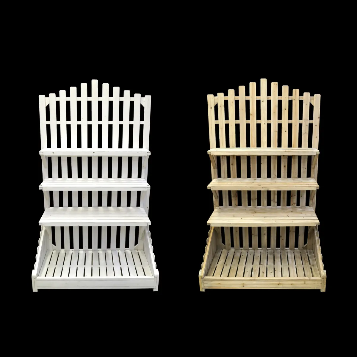 Four Floors Wooden Shelves