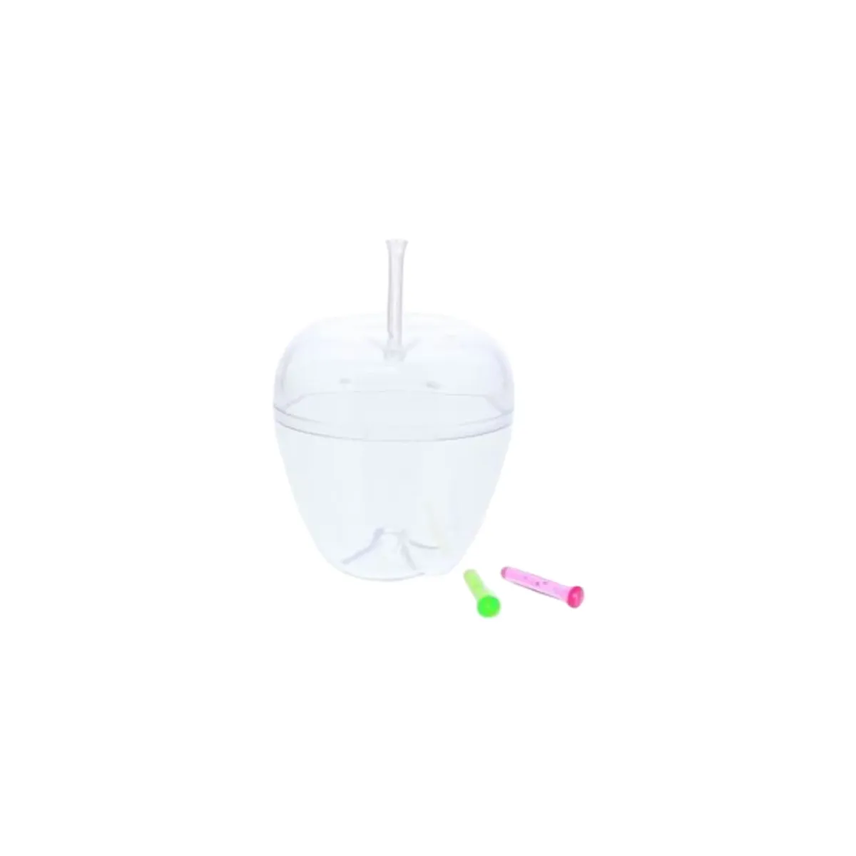 Apple Shape Plexi Container