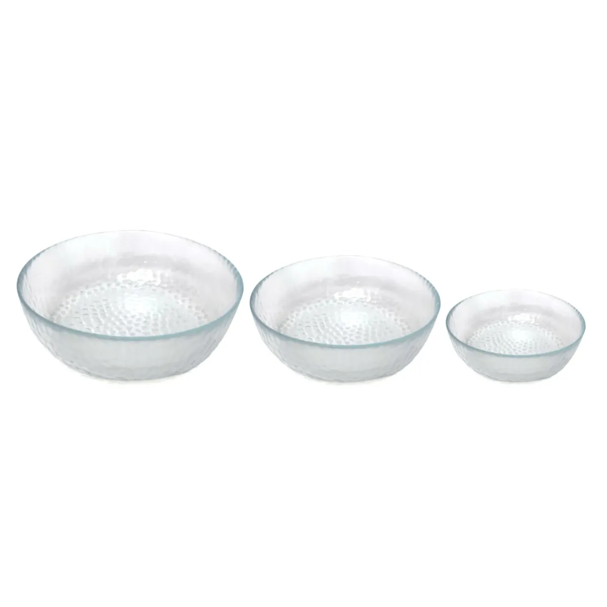 Frosted Clear Bowls