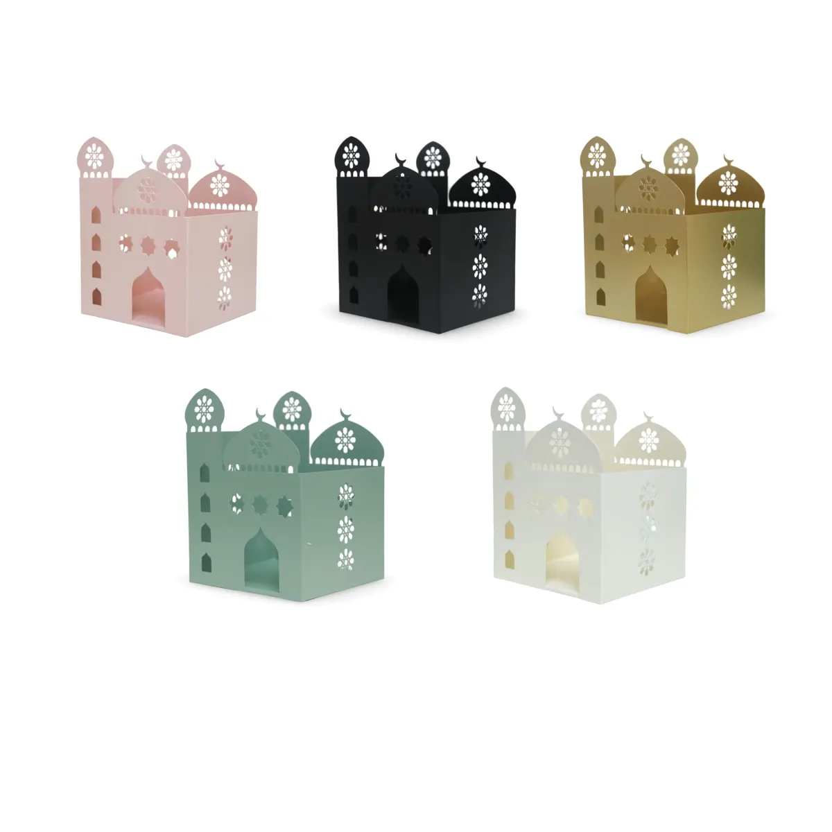 Decorative Metal Mosque Lanterns – Intricate Ramadan Decoratives
