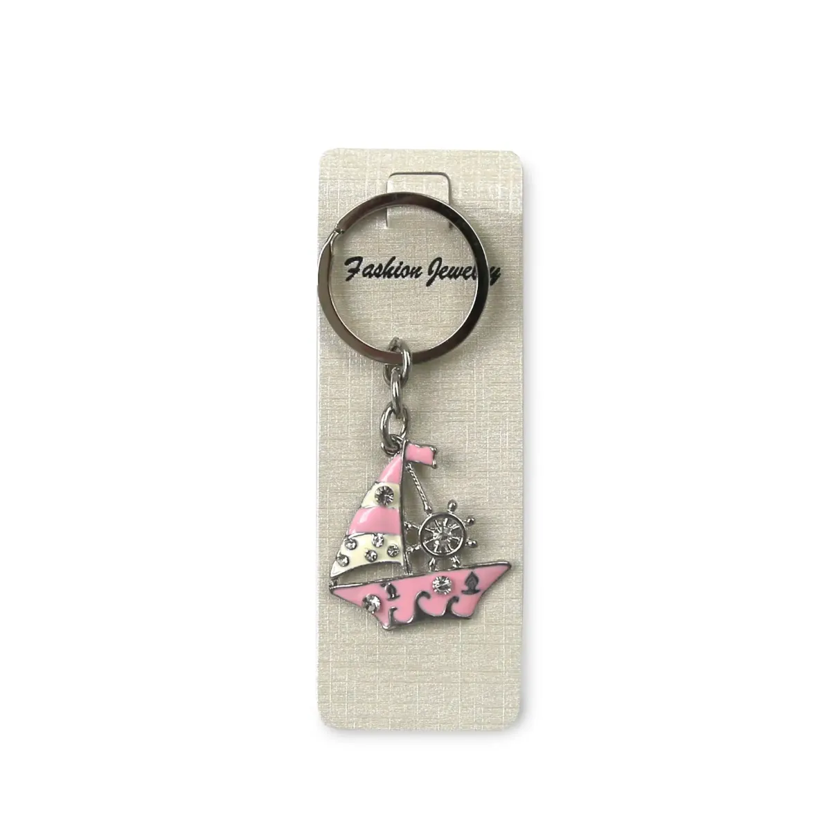 Pink Submarine Keychain for Elegant Style