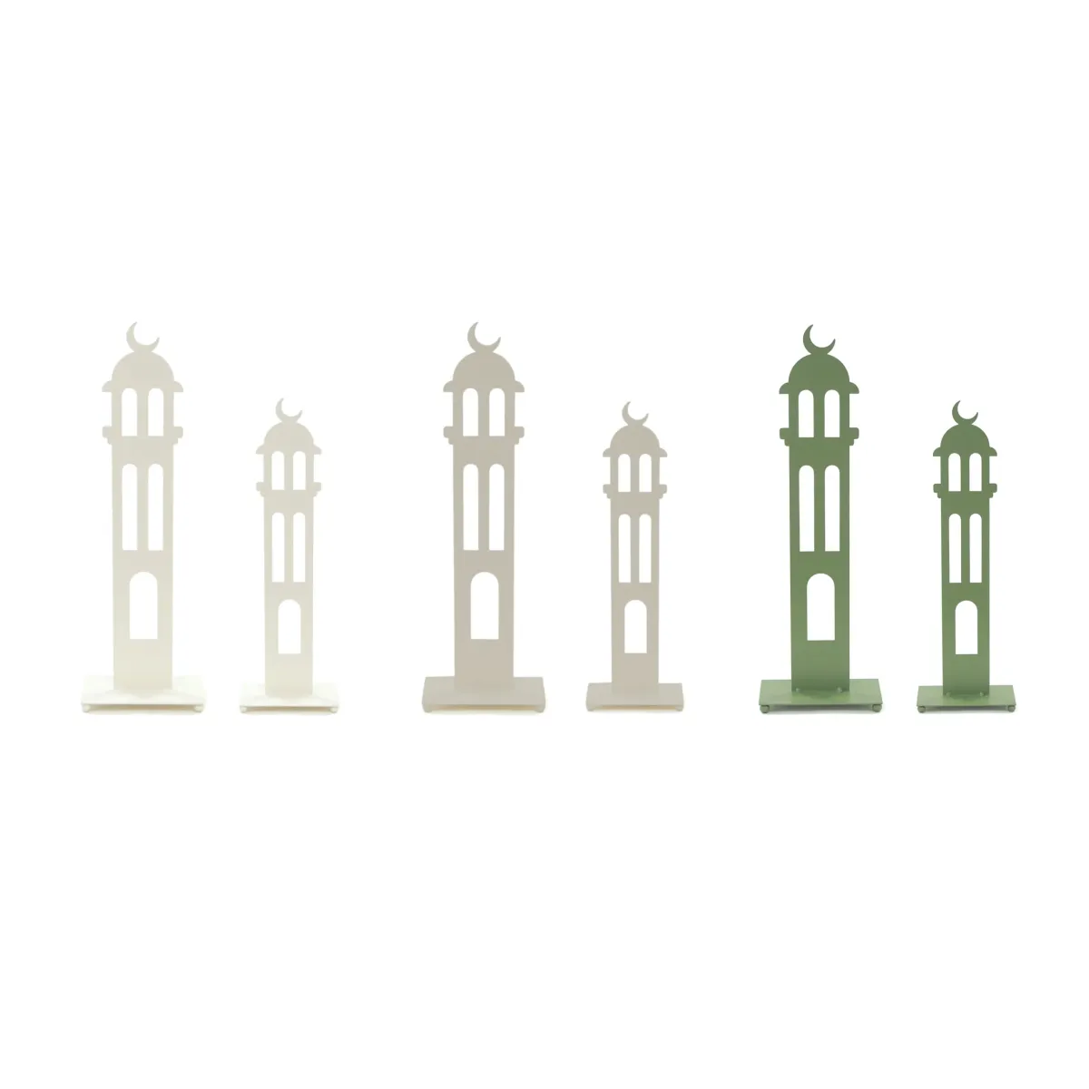 Metal Mosque Facade Tower Decor – Islamic Home Decor