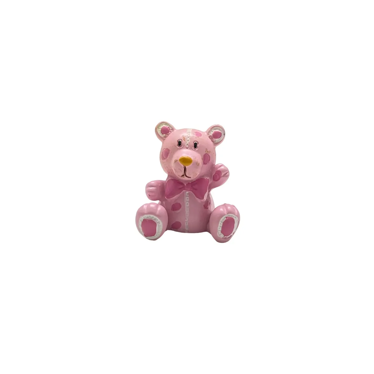 Mini Pink Bear Motif – 12 Small Decorative Accents