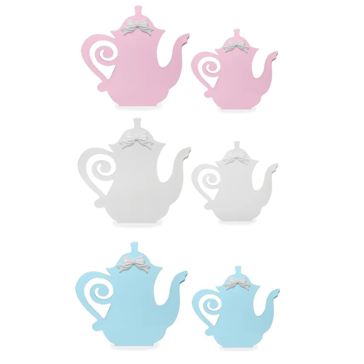 Teapot With Node Wooden Board