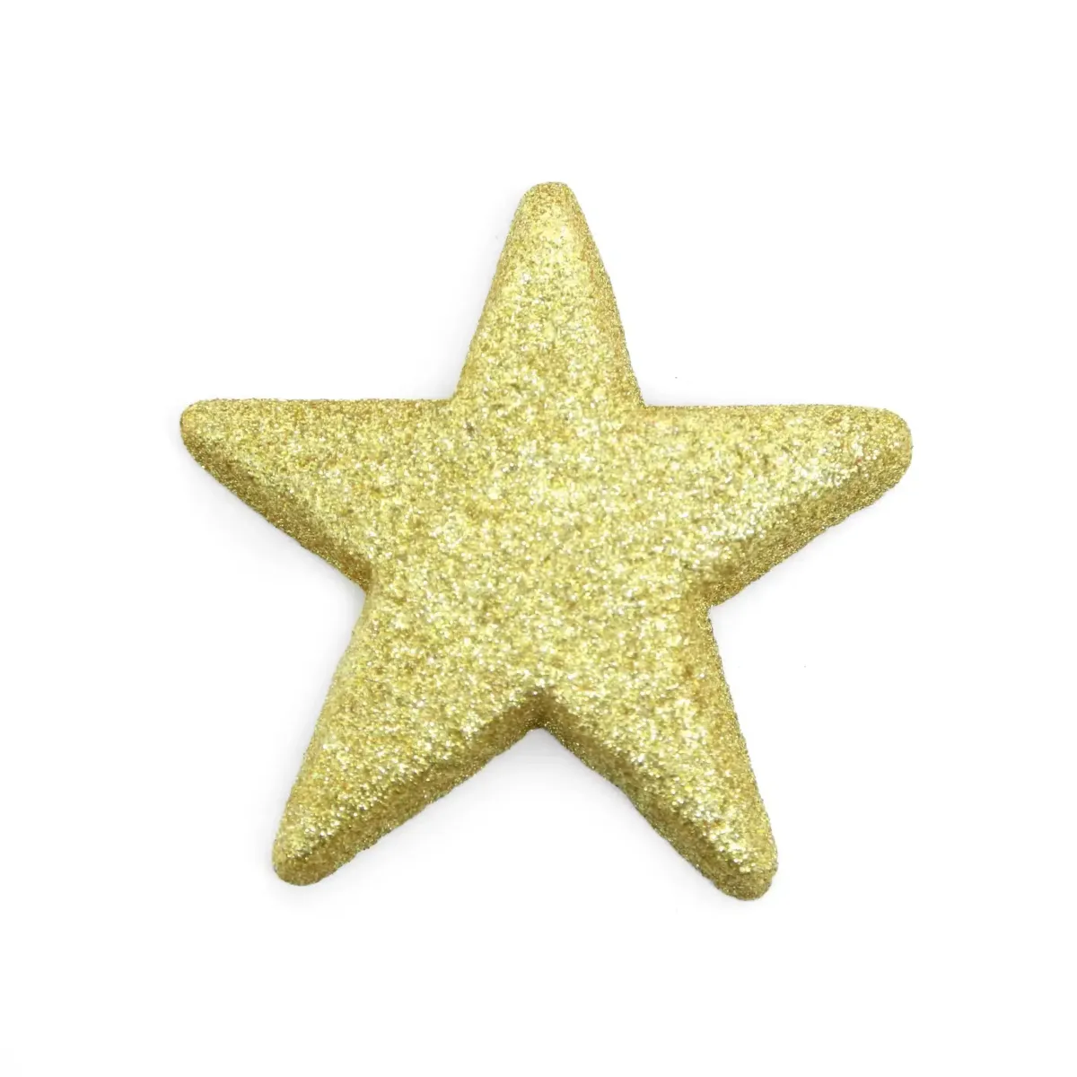 Ramadan Sparkle: Decorative Glittered Foam Star for Festive Home Decor