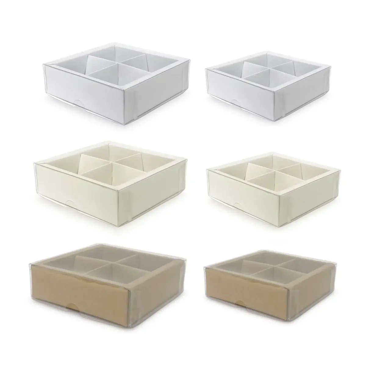 Carton Base PVC Cover Box for Gift Packaging