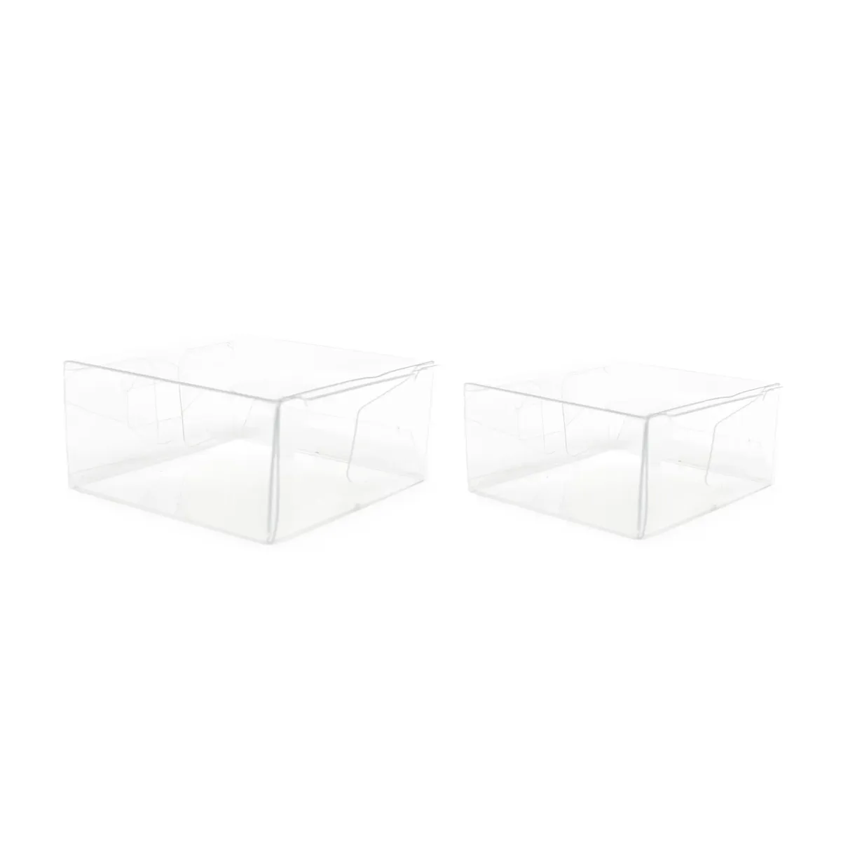 Clear Square PVC Box for Gift Packaging