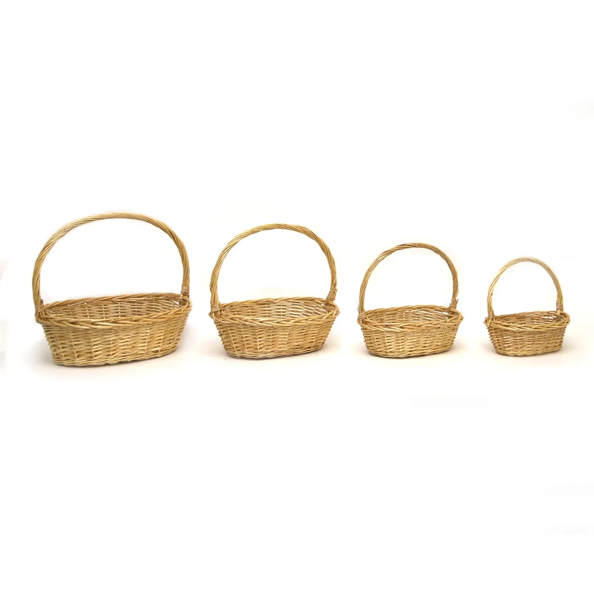 Oval Natural Willow Basket