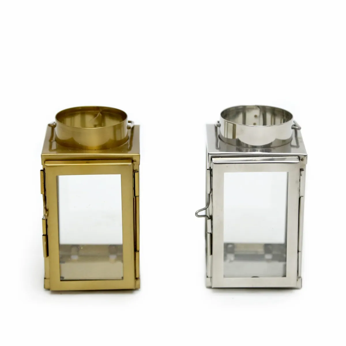 Luminous Nights: Small Metal & Glass Lanterns for Enriched Ramadan Decoratives