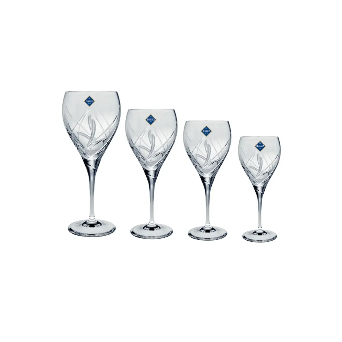 Bohemia Small Crystal Goblet – Elegant Drinking Glass