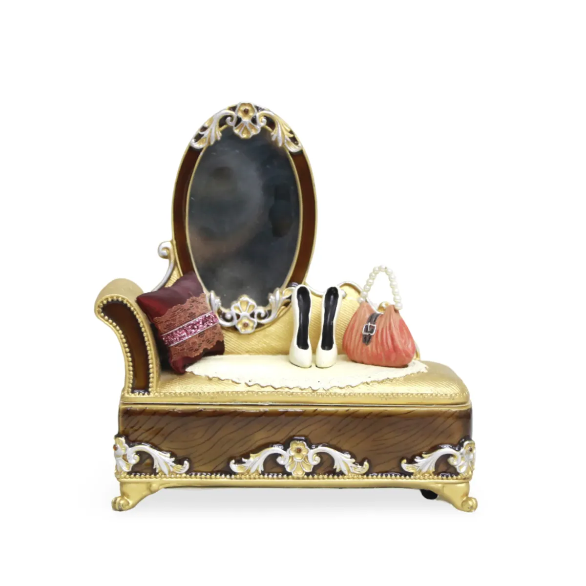 Sofa Jewels Box With Mirror