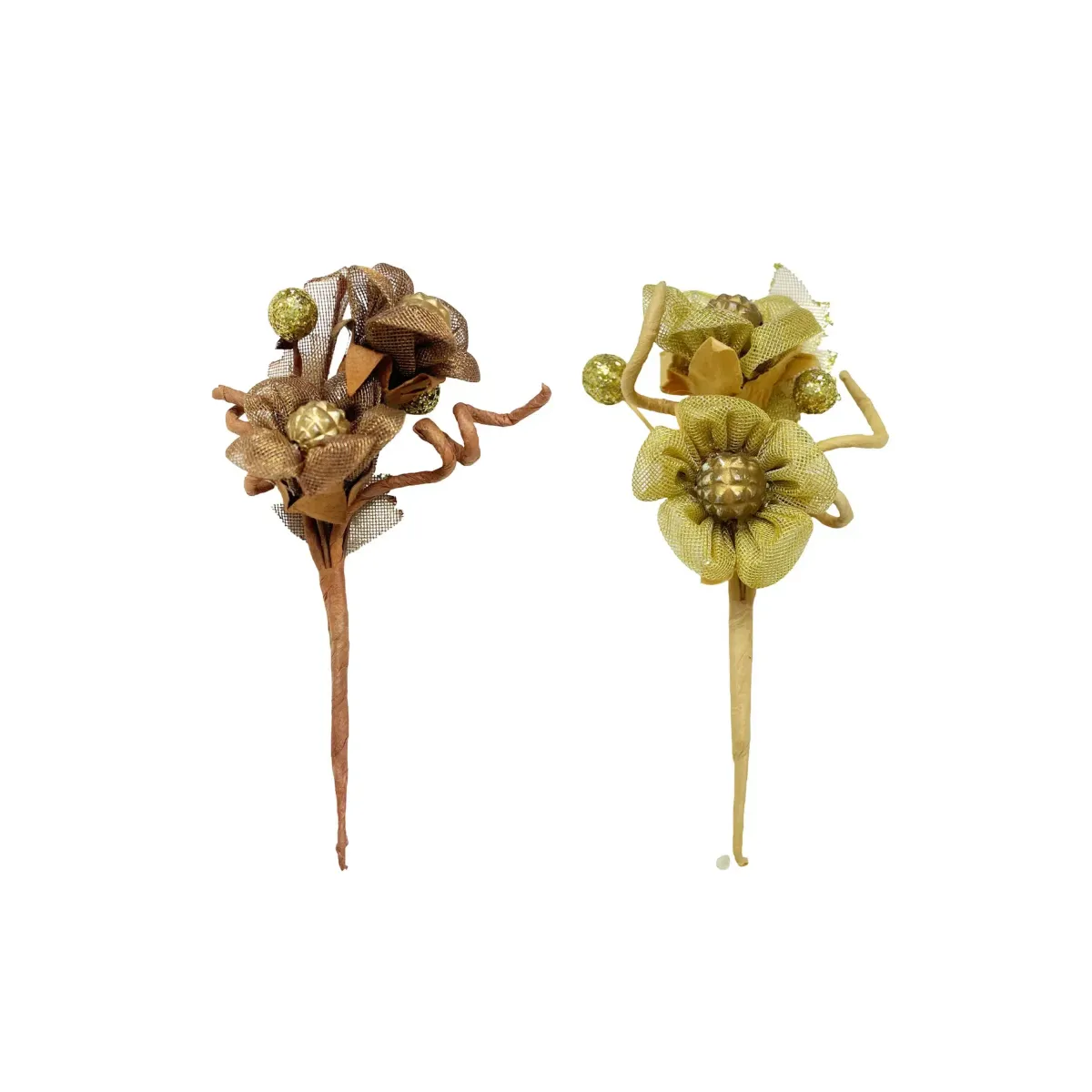 Organza Flower Motif