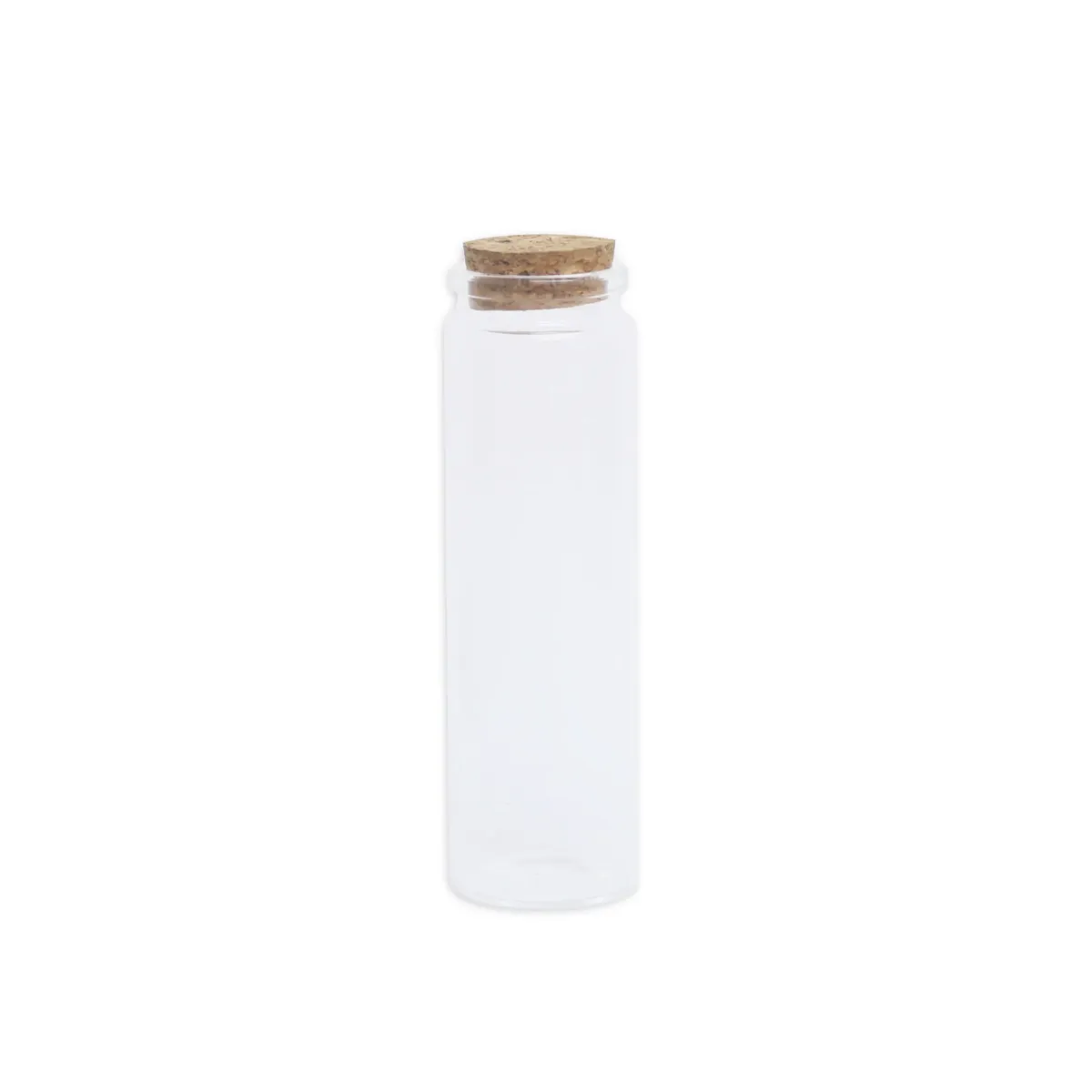 Glass Bottle With Cork Cover