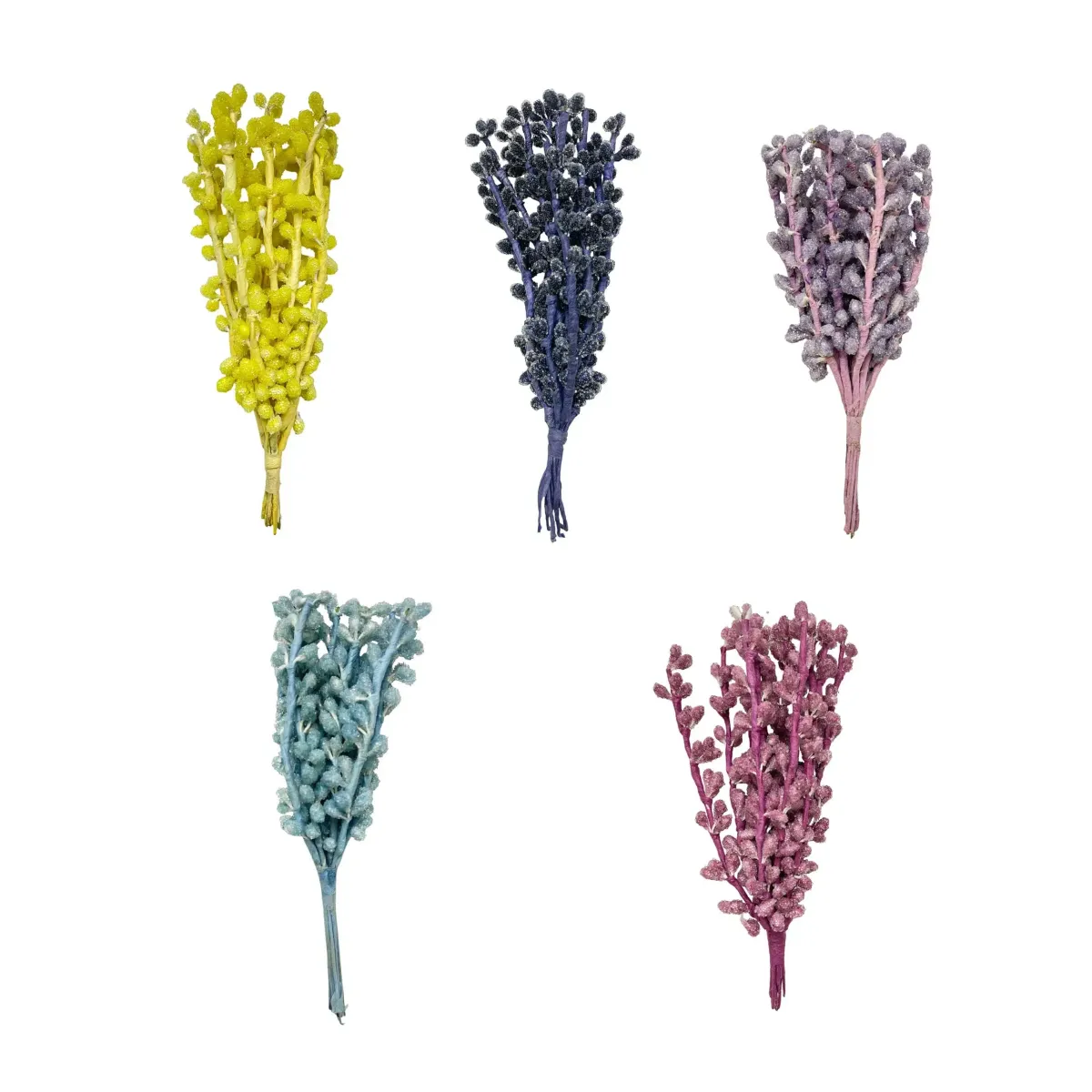 Mini Sugar Branch Motif Decorative Floral Accent